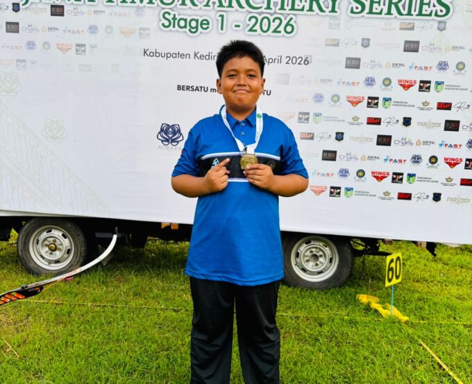 Siswa SD Muhammadiyah 1 Ngadiluwih Raih Juara 1 Ajang Jawa Timur Archery Series 2026