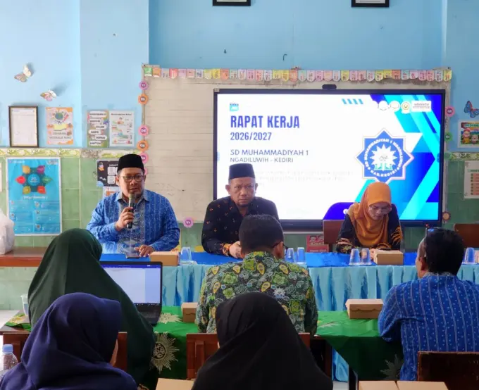 SD Muhammadiyah 1 Ngadiluwih Gelar Rapat Kerja 2026, Perkuat Sinergi Menuju Sekolah Unggul dan Berkemajuan