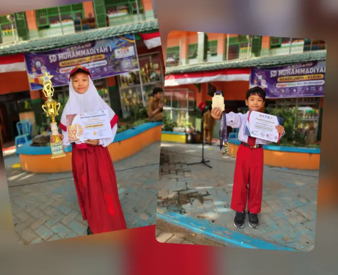 Dua Juara, Satu Semangat! Siswa SD MUTU Buktikan Prestasi di Taekwondo dan Atletik! 🇮🇩🔥🏆