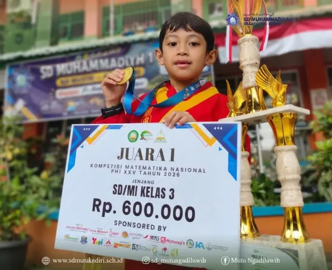 The Real Math Wizard! Abdurrahman Fadhil Madisaw Sabet Juara 1 Kompetisi Matematika Nasional Phi XXV Tahun 2026 🥇